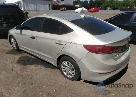 2017 Hyundai Elantra Se from USA, damaged, VIN 5NPD74LF6HH166090